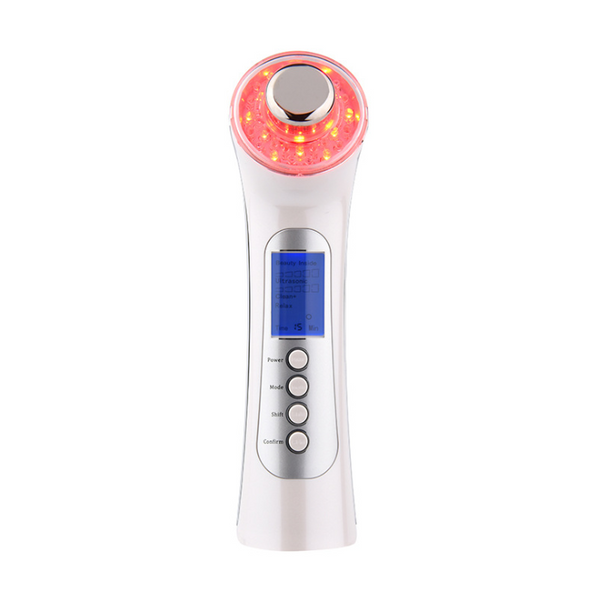Facial massage ion export and import instrument