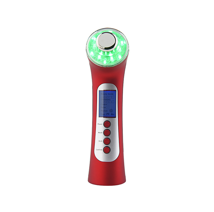Facial massage ion export and import instrument