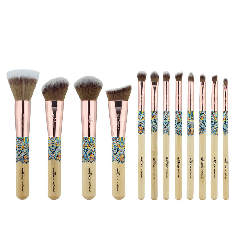 Wooden Handle Makeup Brushes