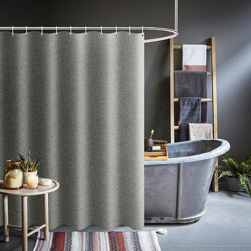 Thick Grey Shower Curtains