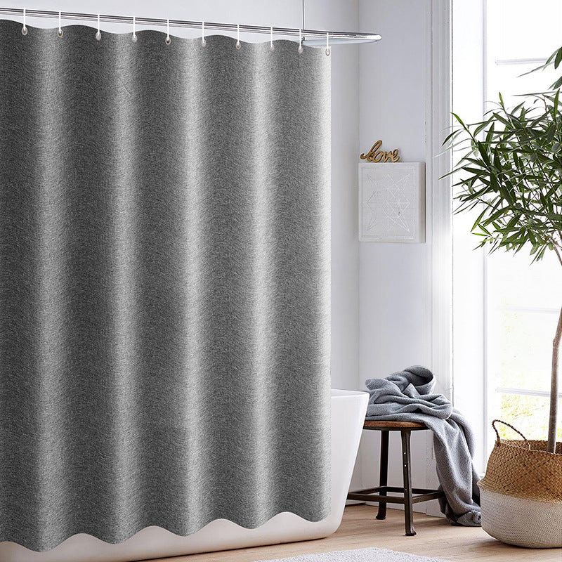 Thick Grey Shower Curtains
