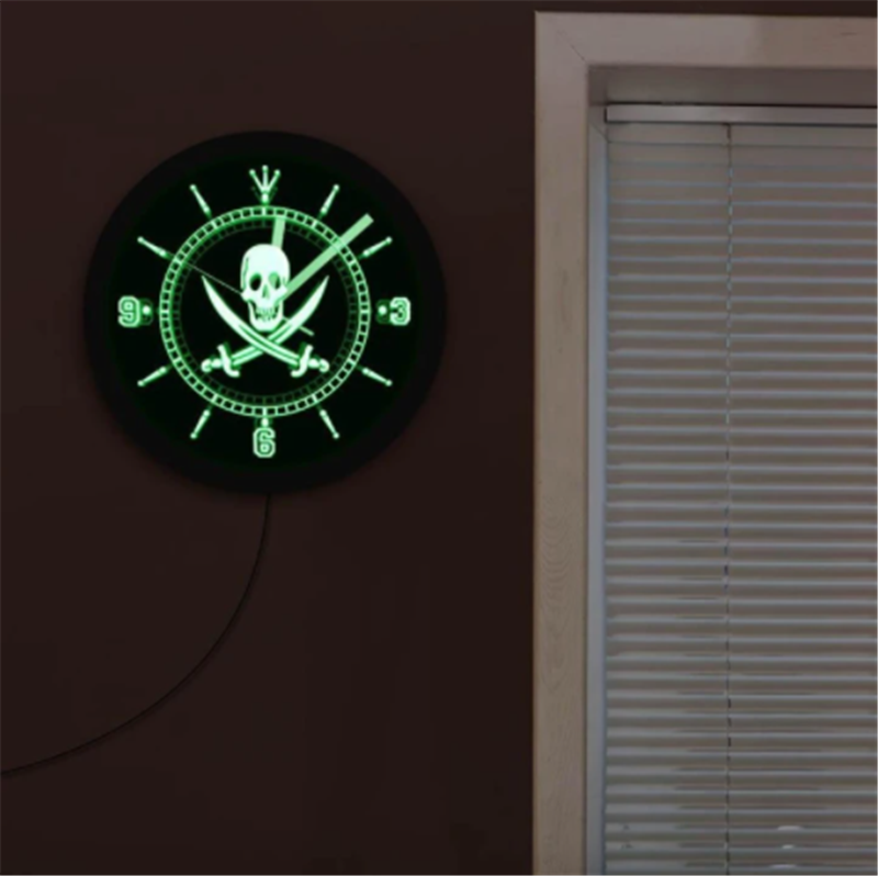 LED Luminous Wall Clock