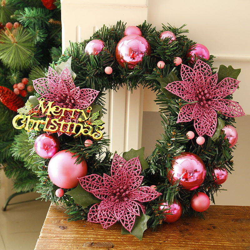 Christmas Wreath For Home Garden Decorations Mall Door Decoration