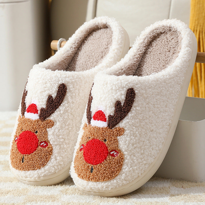 Winter Home Slippers Christmas Shoes