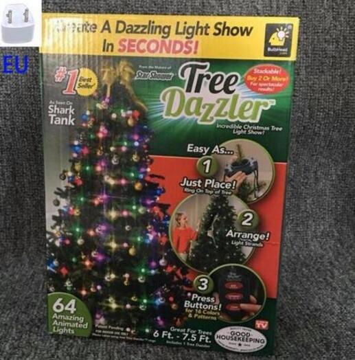 Dazzler Shower Tree Light Show of Christmas Tree