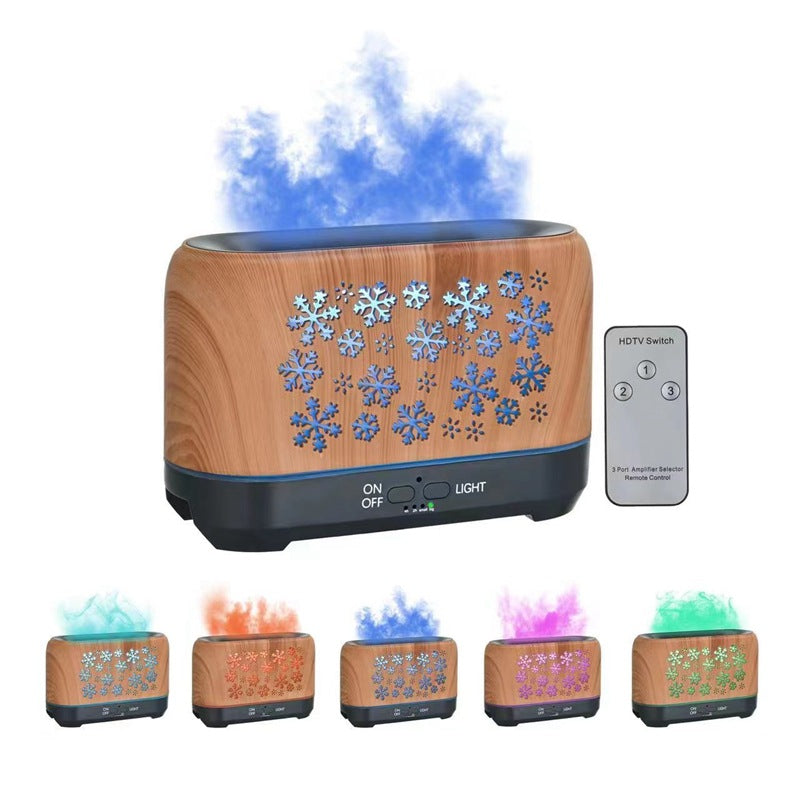 Christmas Snowflake Pattern Humidifier Household Colorful