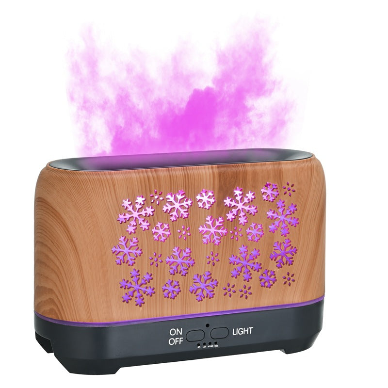Christmas Snowflake Pattern Humidifier Household Colorful
