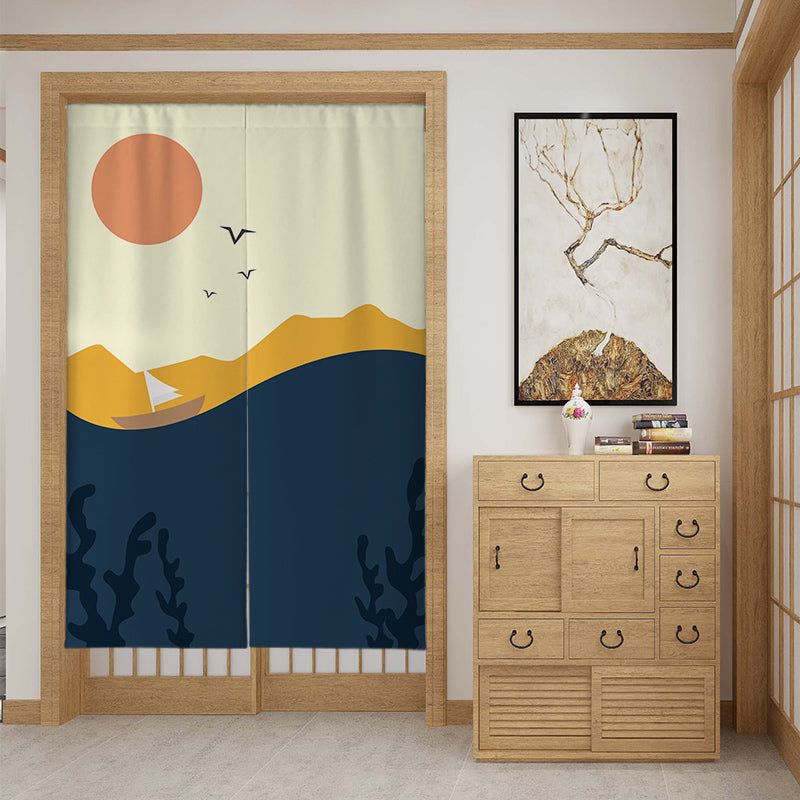 Custom Fabric Door Curtain Partition Curtain