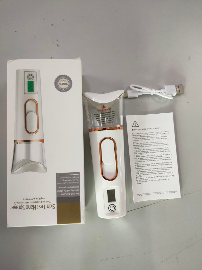 Hand-Held Skin Test Moisturizer Facial Humidifier