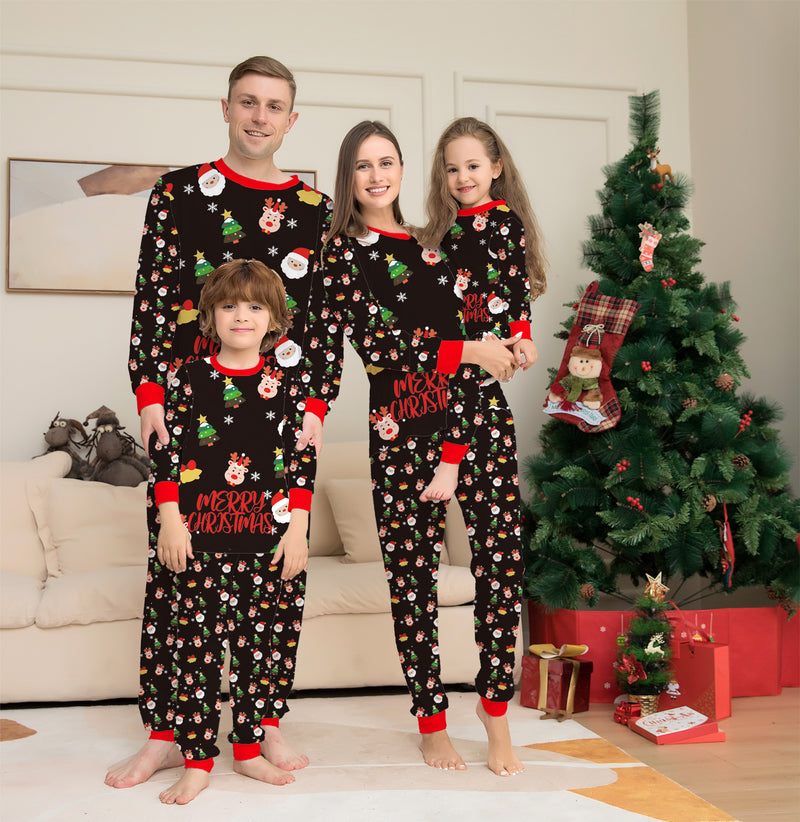 Family Christmas Matching Pajamas Sleepwear Set